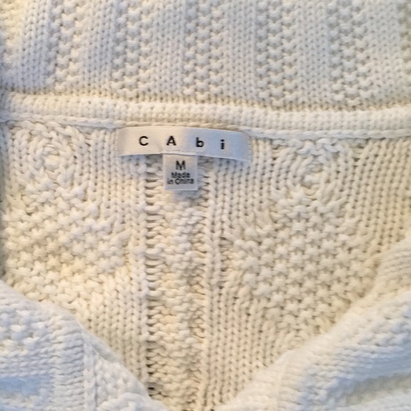Cabi Off-White Cardigan Medium - Picture 2 of 4